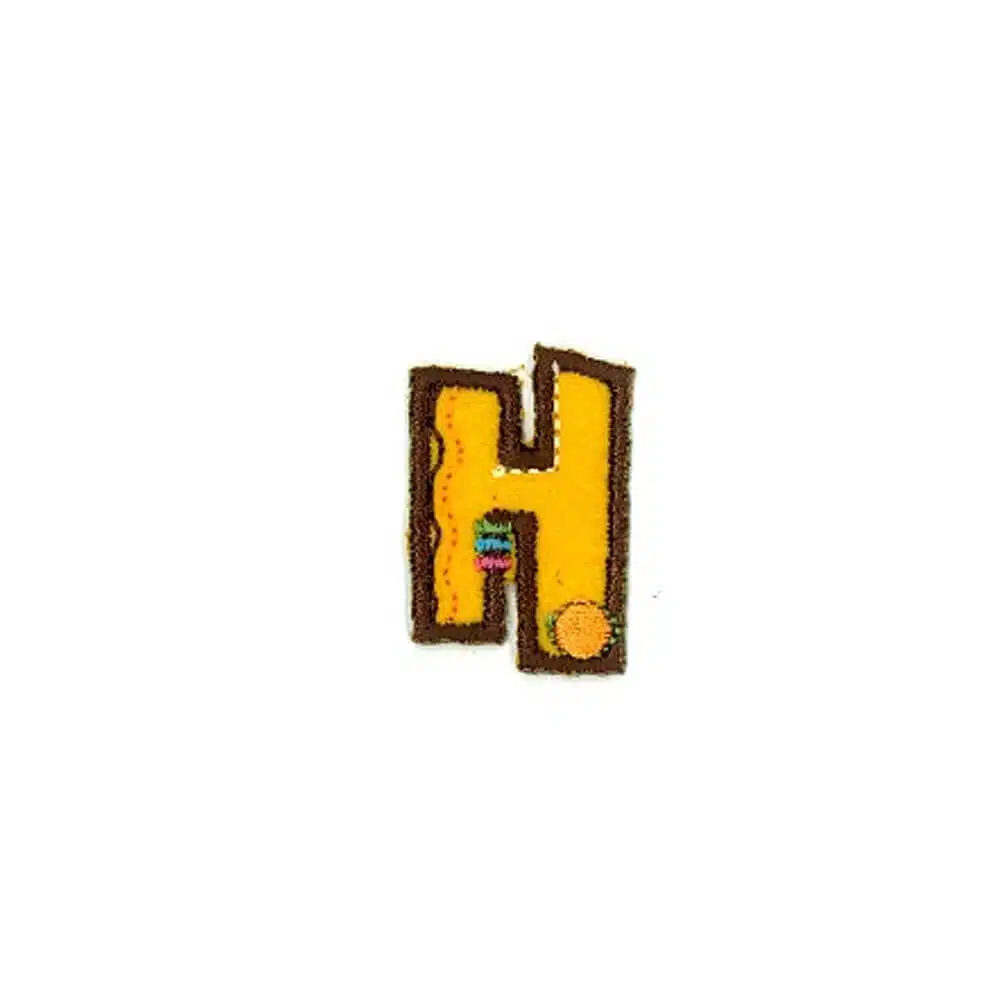 Appli;Fun Letter H