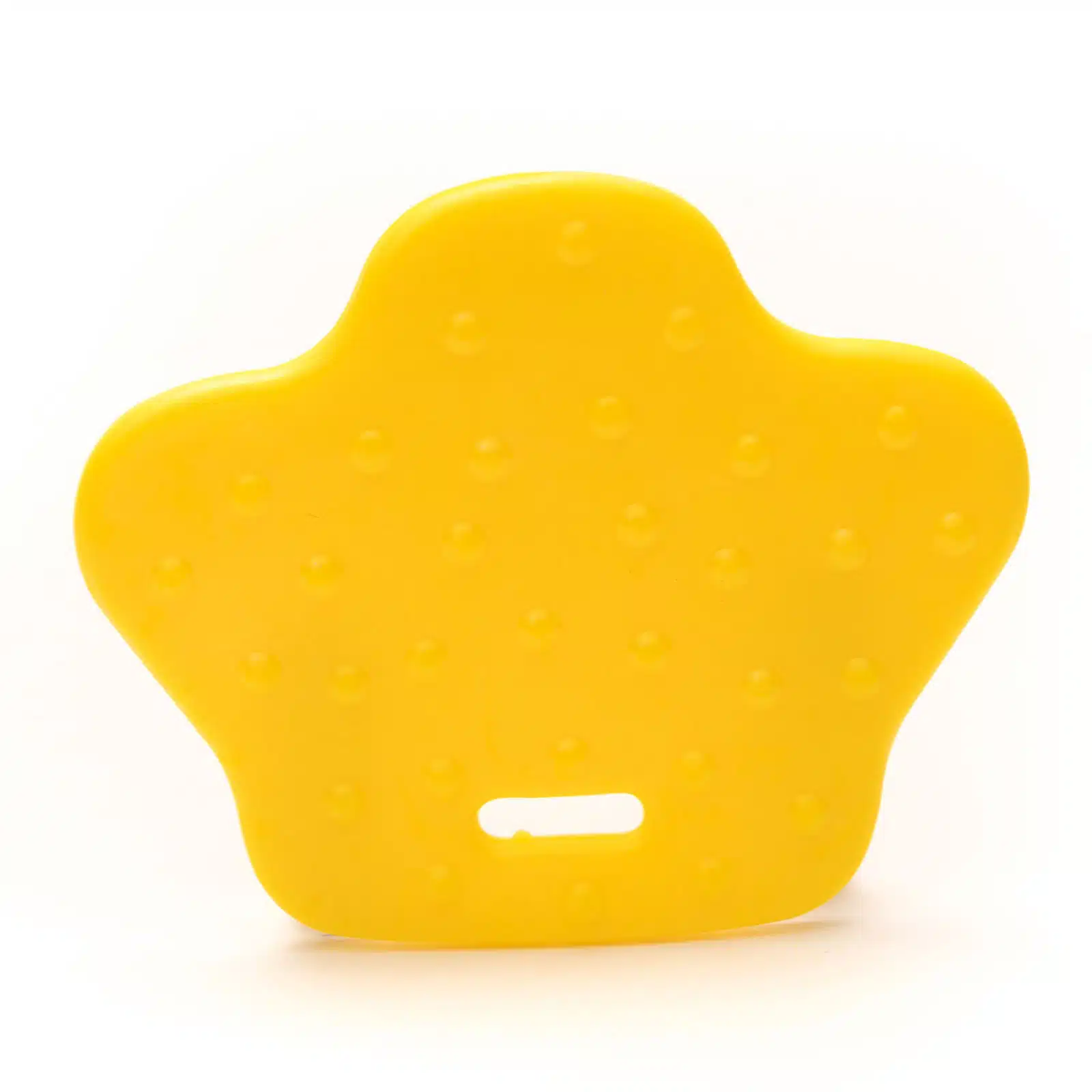 2st Bijtring Dierenpootjes Geel