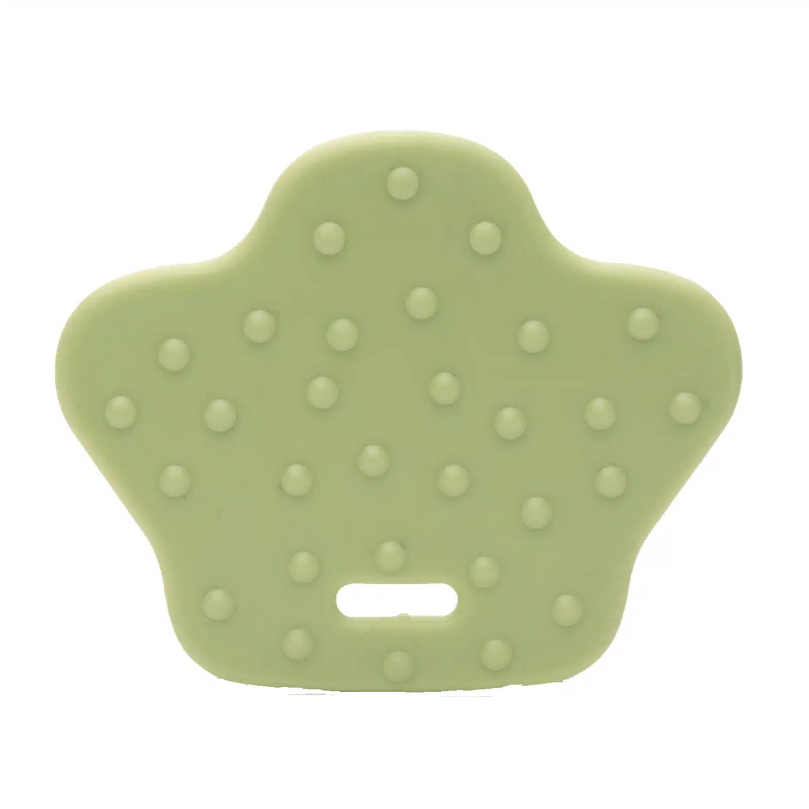 2st Bijtring Dierenpootjes Groen