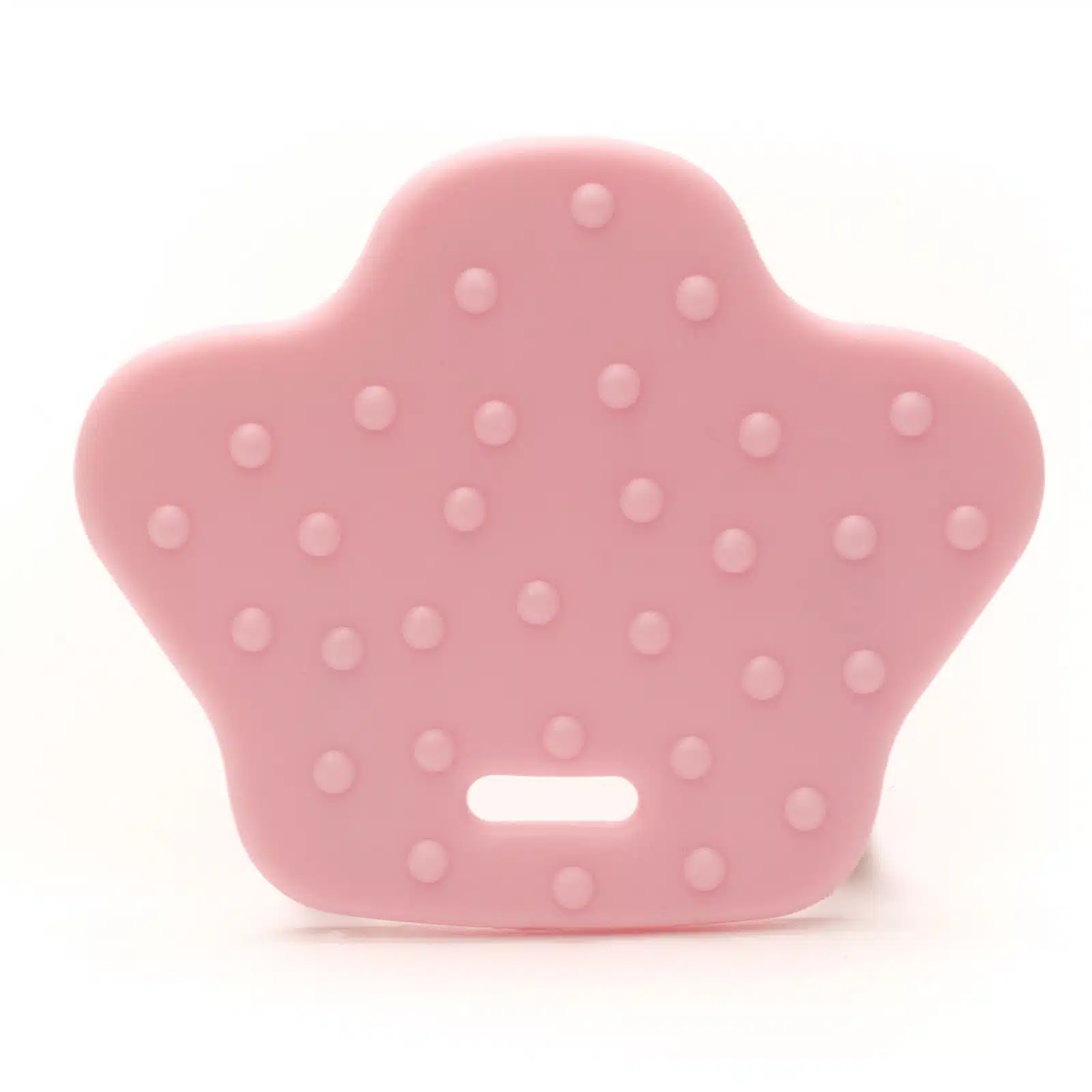 2st Bijtring Dierenpootjes Licht Roze