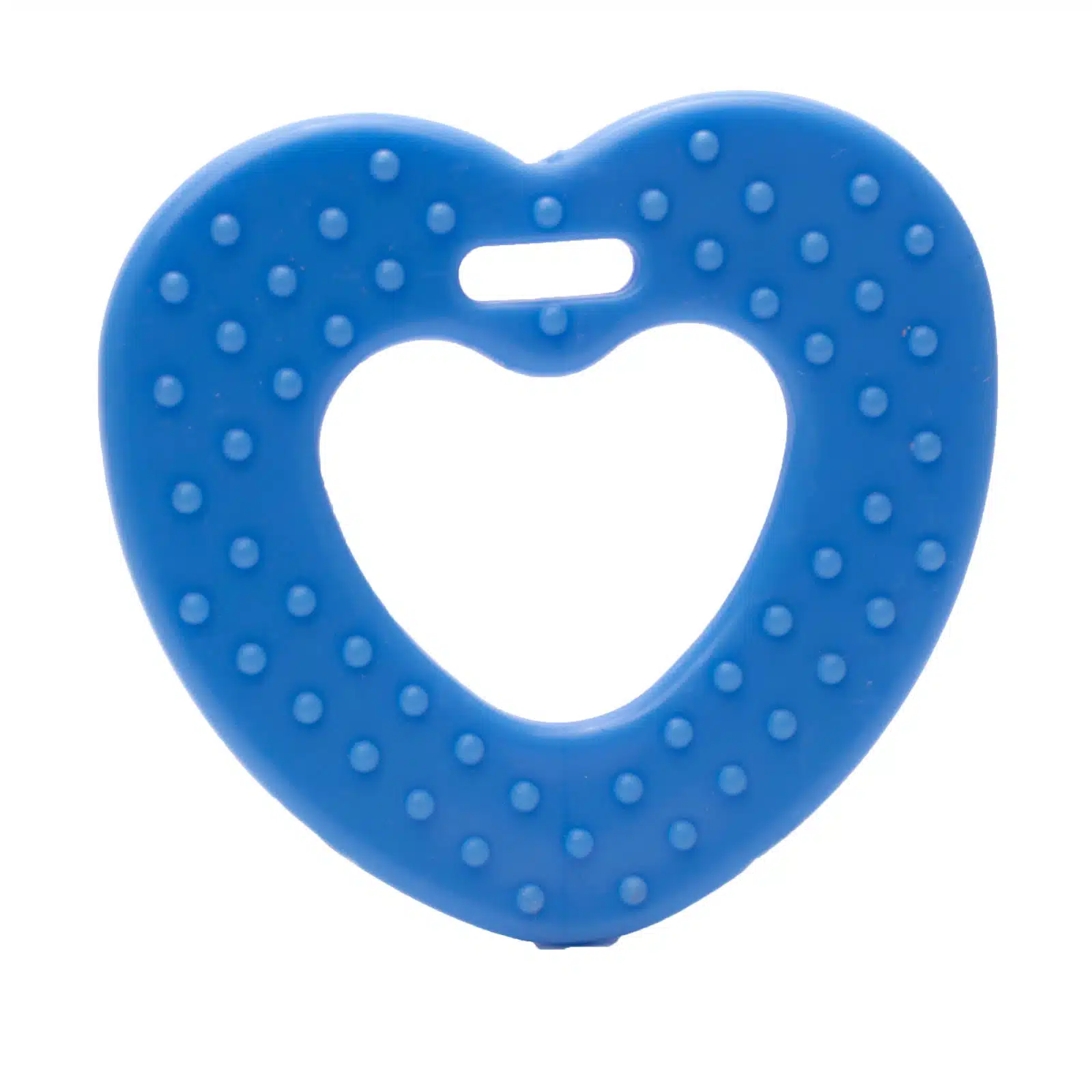 2st Bijtring Hart Blauw