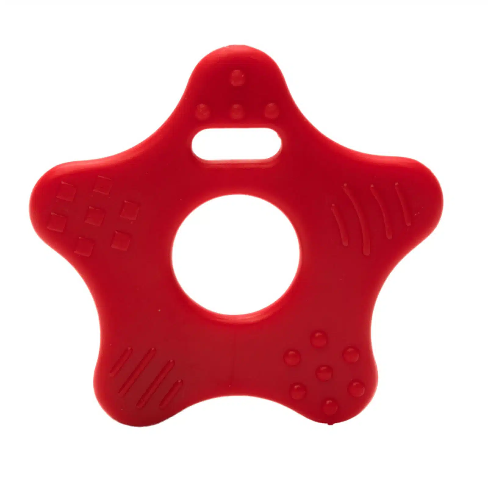 2st Bijtring Ster Rood