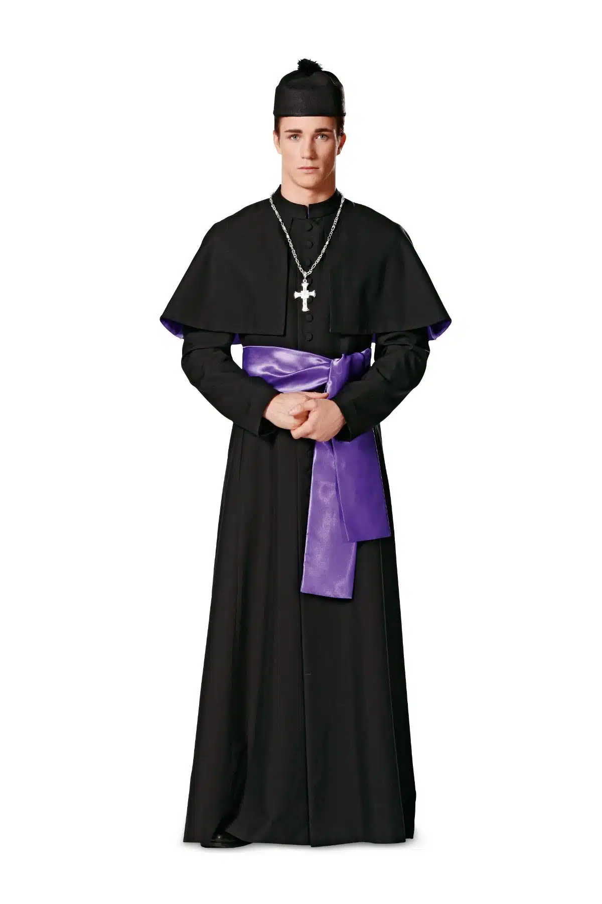 Burda Geel 2388 - Stoere jas en priester kostuum