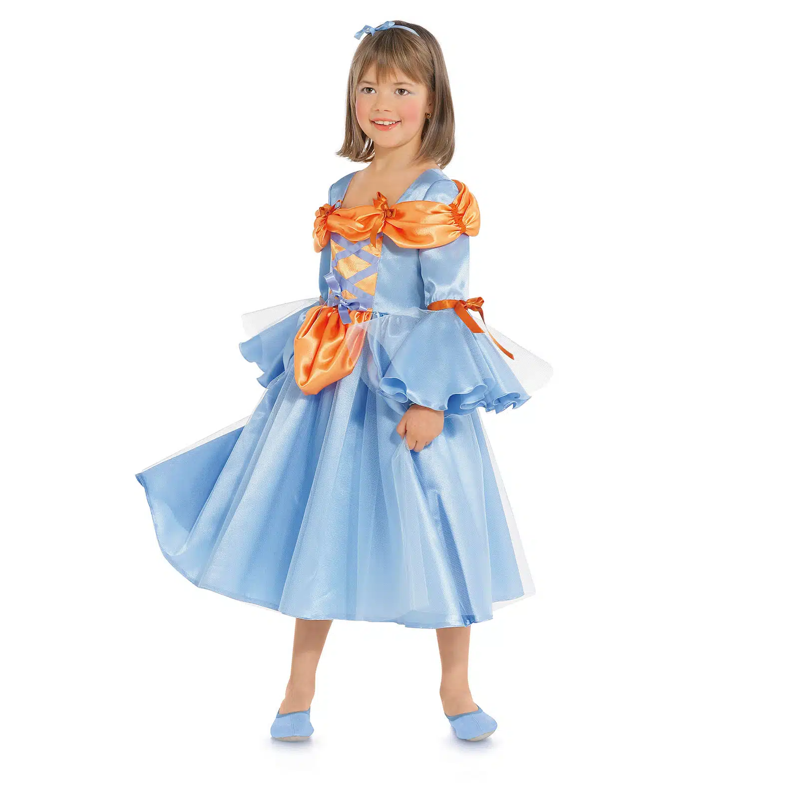 Burda Geel 2410 - Prinsessenjurk in variaties