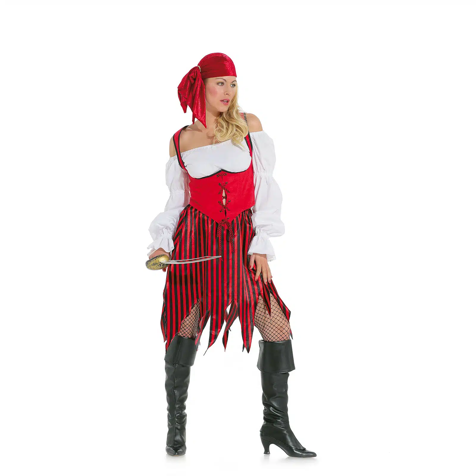 Burda Geel 2422 - Piratenjurk in variaties
