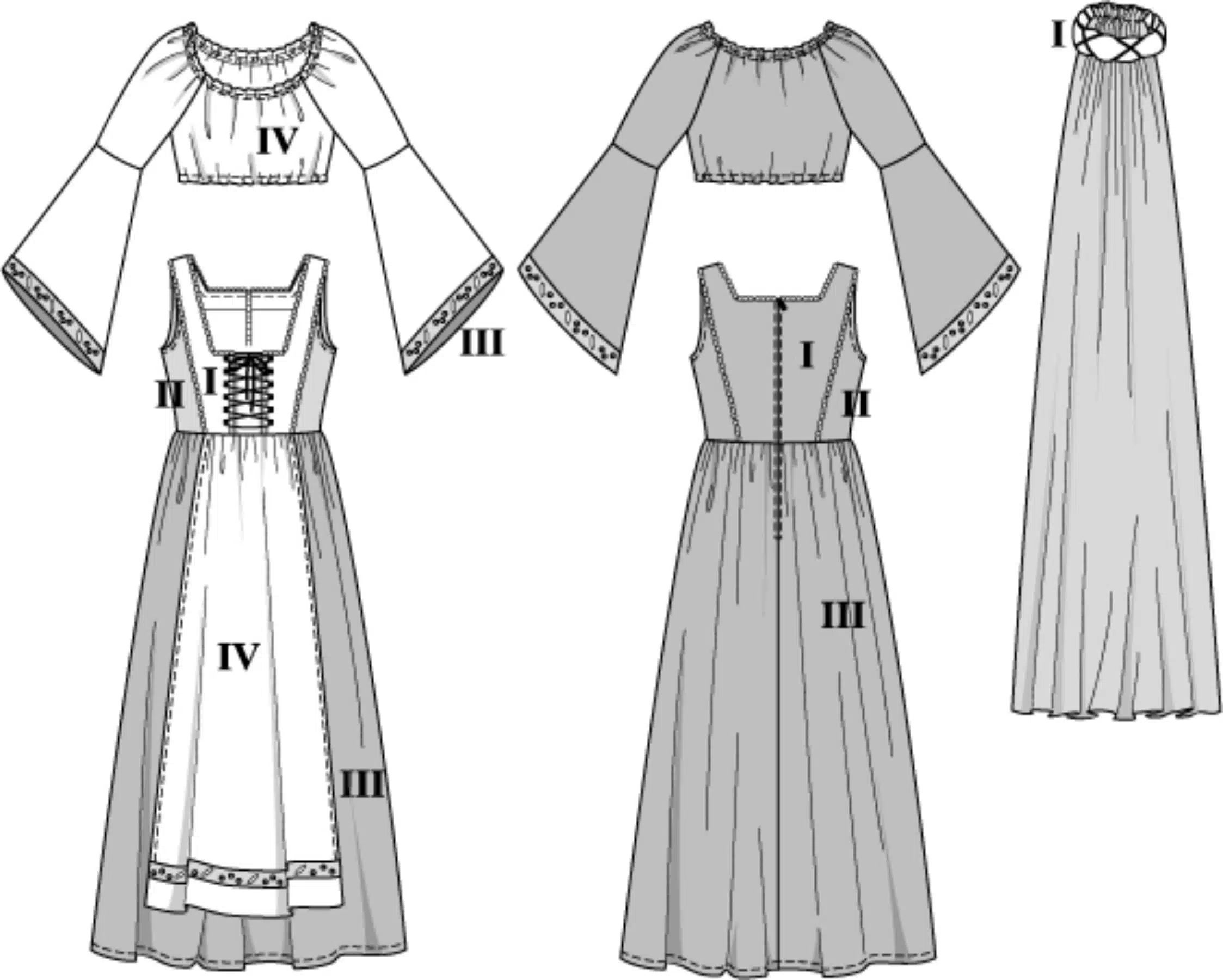 Burda Couture 2509 - Kasteelvrouw