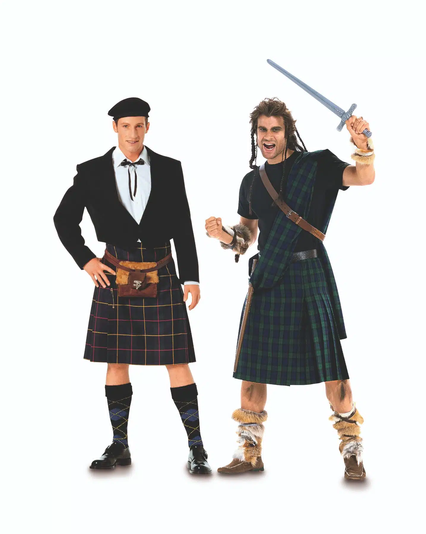 Burda Geel 2515 - Highlander kilt