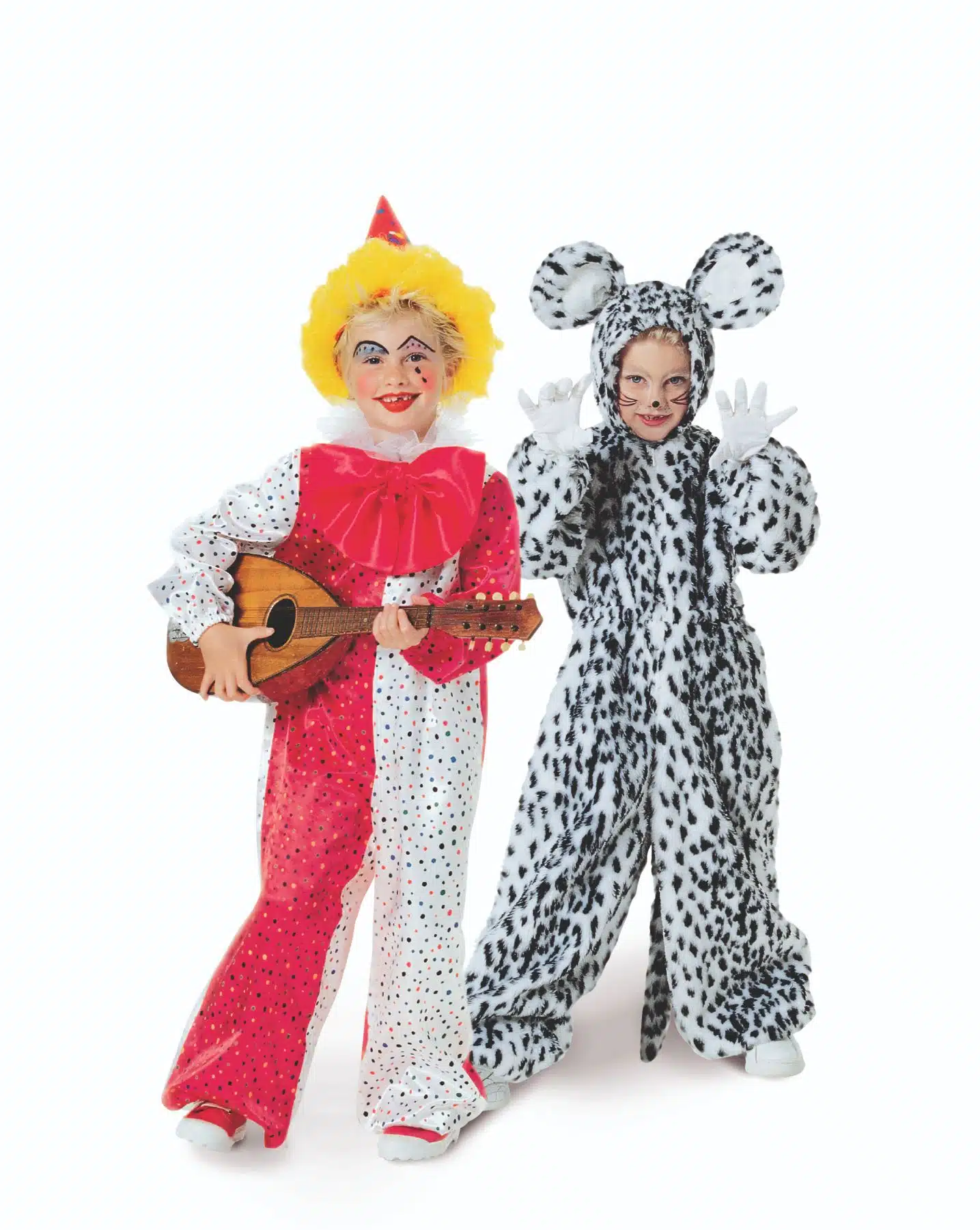 Burda Geel 2524 - Harlekijn en kat