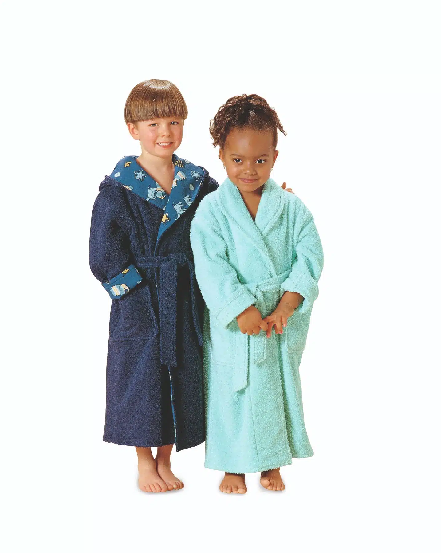 Burda Geel 2662 - Badjas in variaties