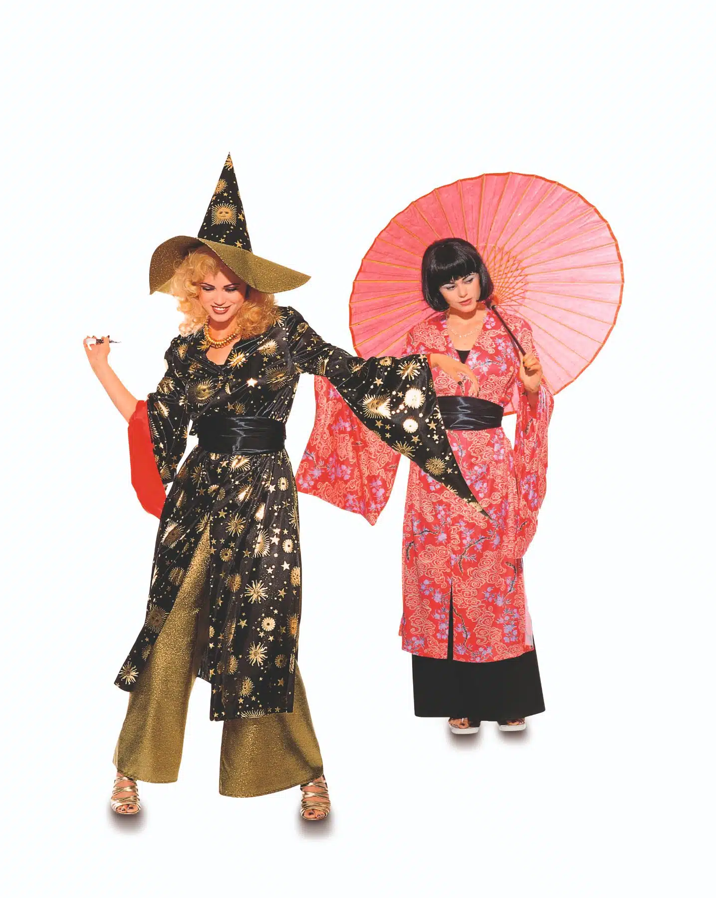 Burda Geel 3044 - Geisha en tovenares