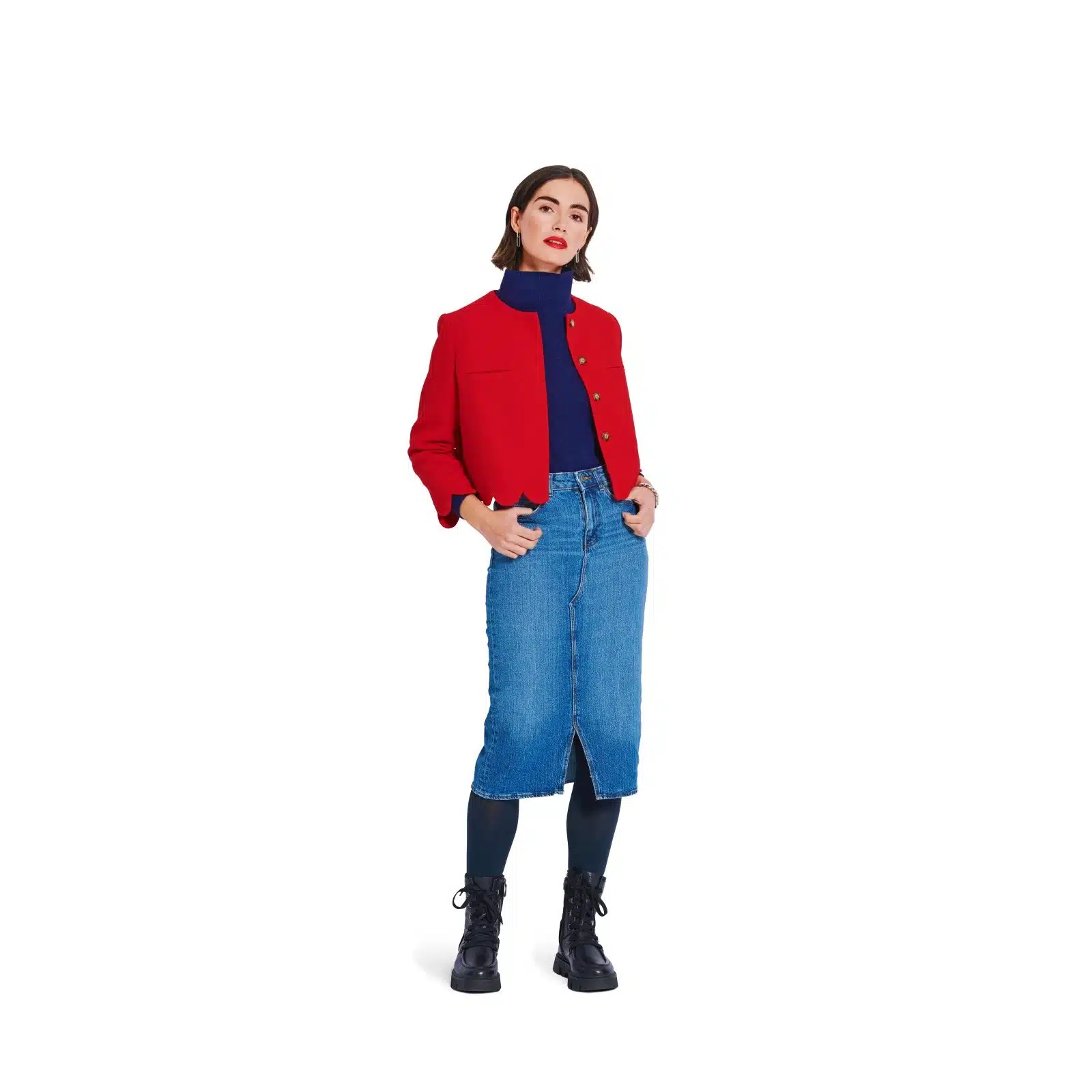 Burda Groen 5870 - Jasje in Variaties