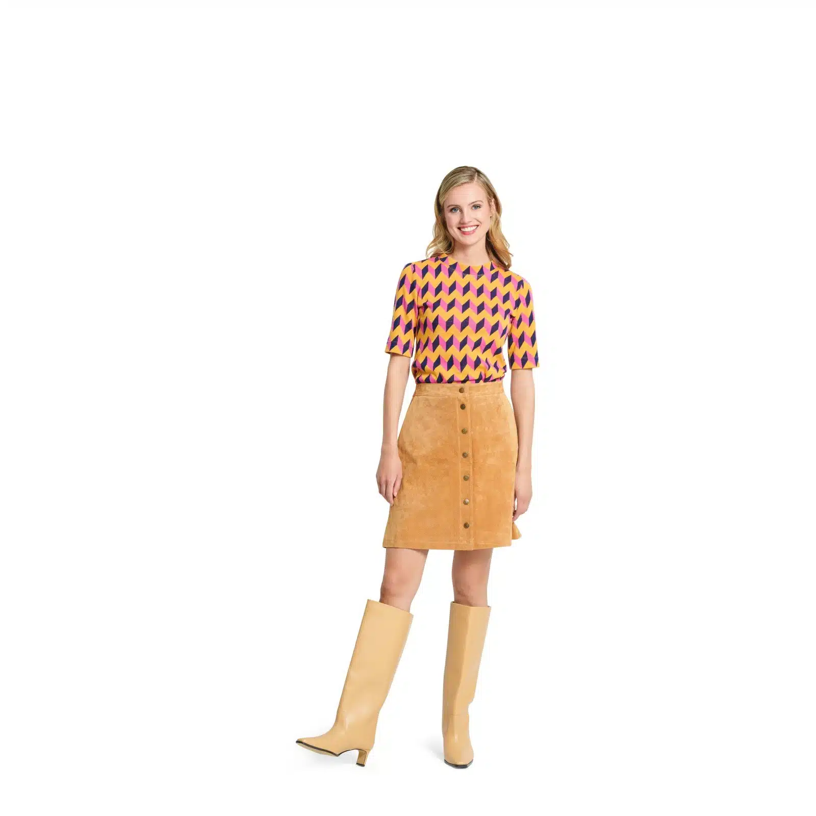Burda Rood 5876 - Shirt in Variaties