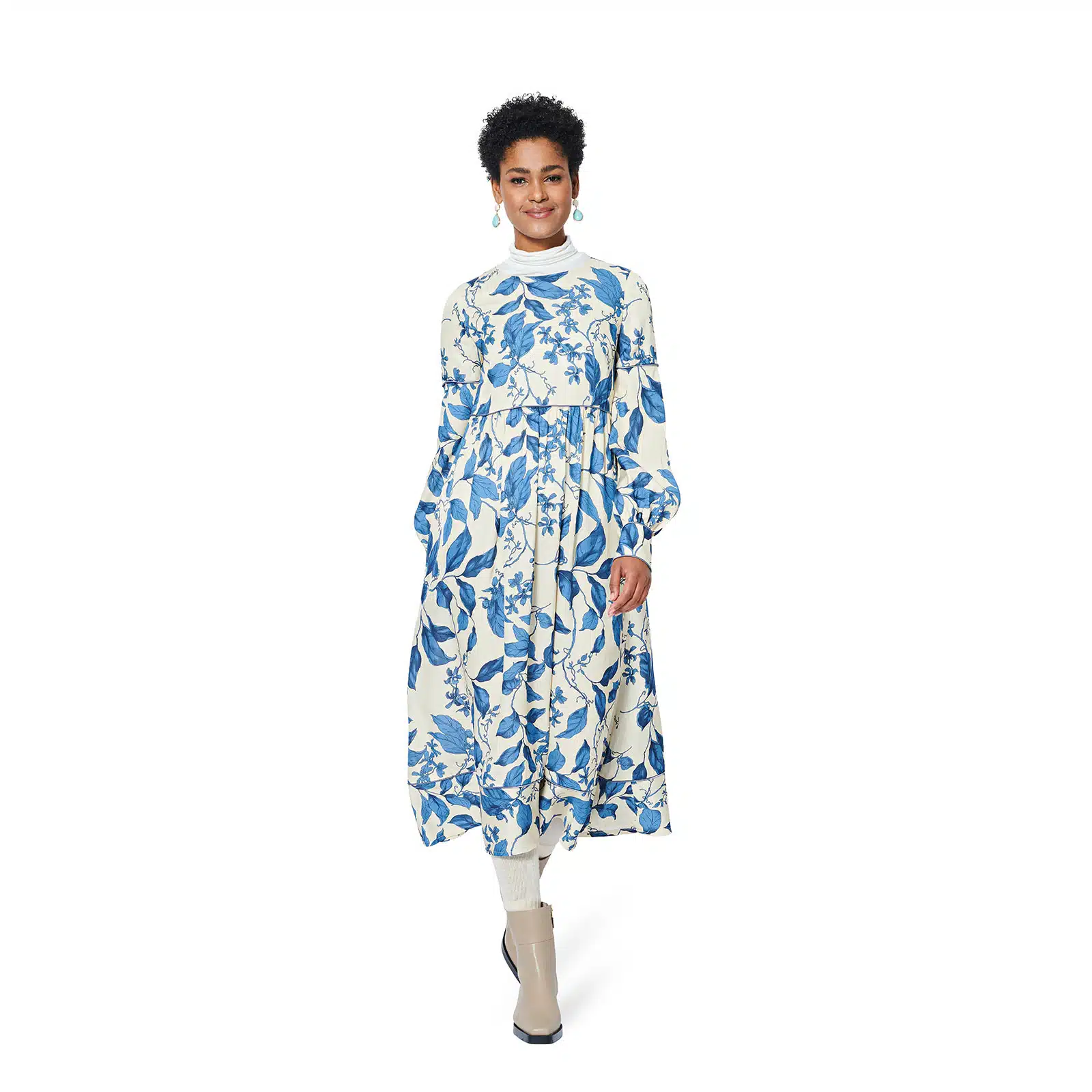 Burda Groen 5948 - Jurk in Variaties