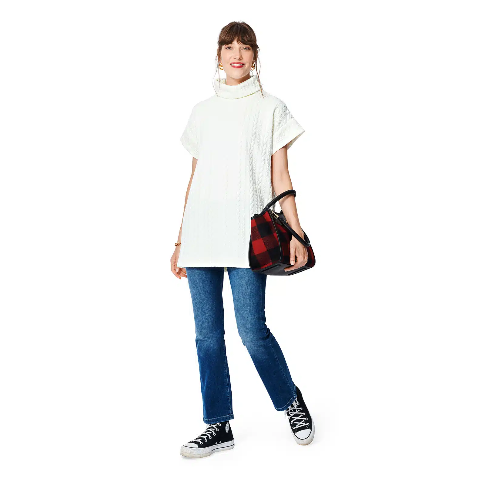 Burda Rood 5963 - Trui in Variaties