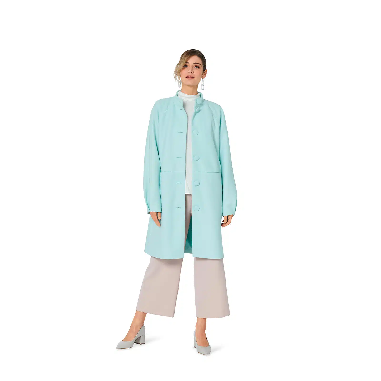 Burda Geel 5974 - Jas in Variaties