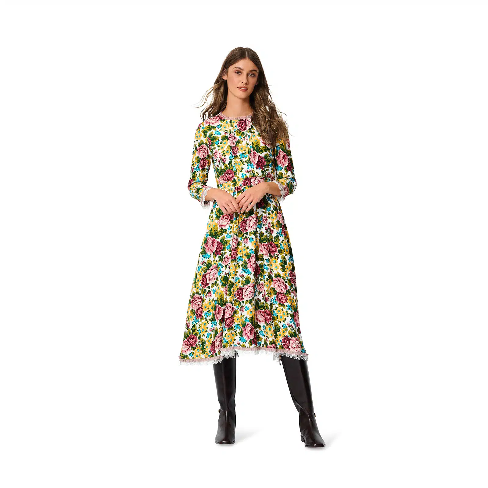 Burda Geel 5983 - Jurk in Variaties