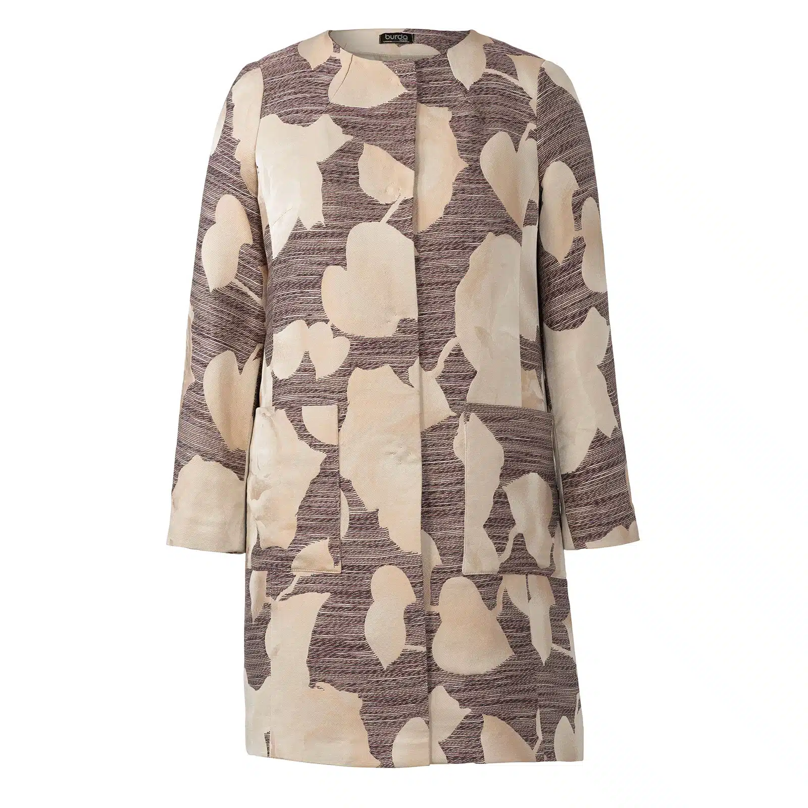 Burda Geel 6034 - Jasje en Mantel