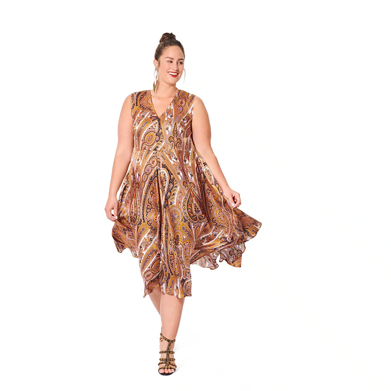 Burda Groen 6036 - Jurk in Variaties