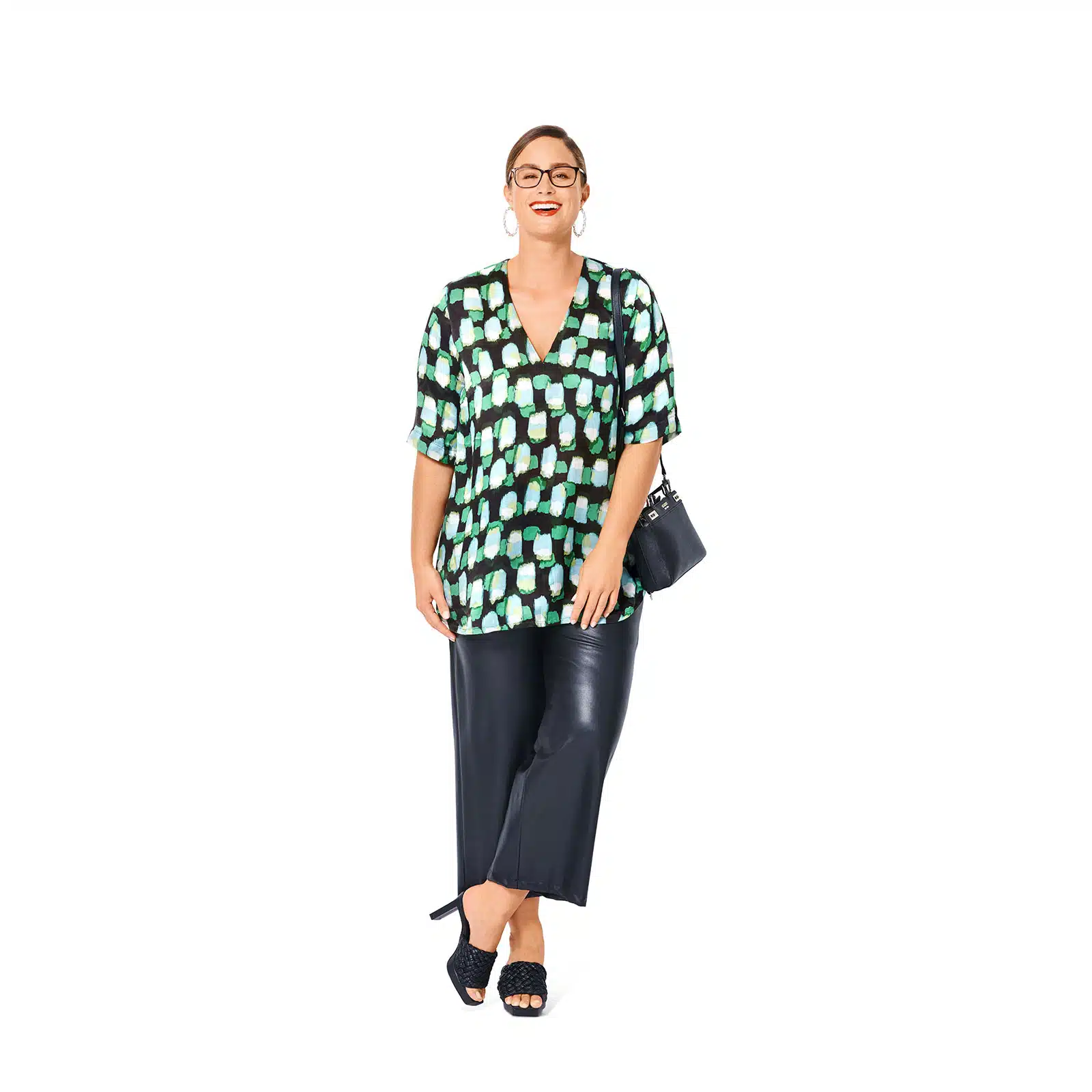 Burda Groen 6038 - Jurk en Blouse