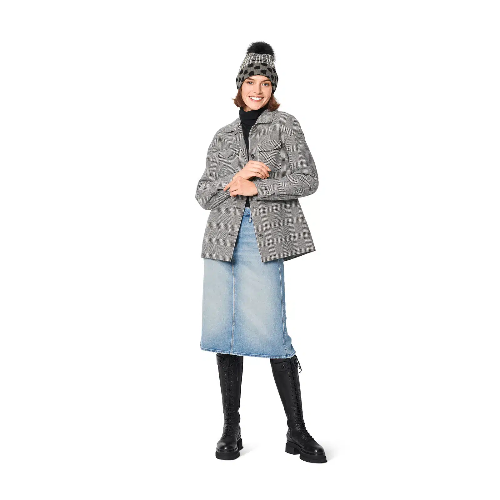 Burda Groen 6069 - Jas en Mantel