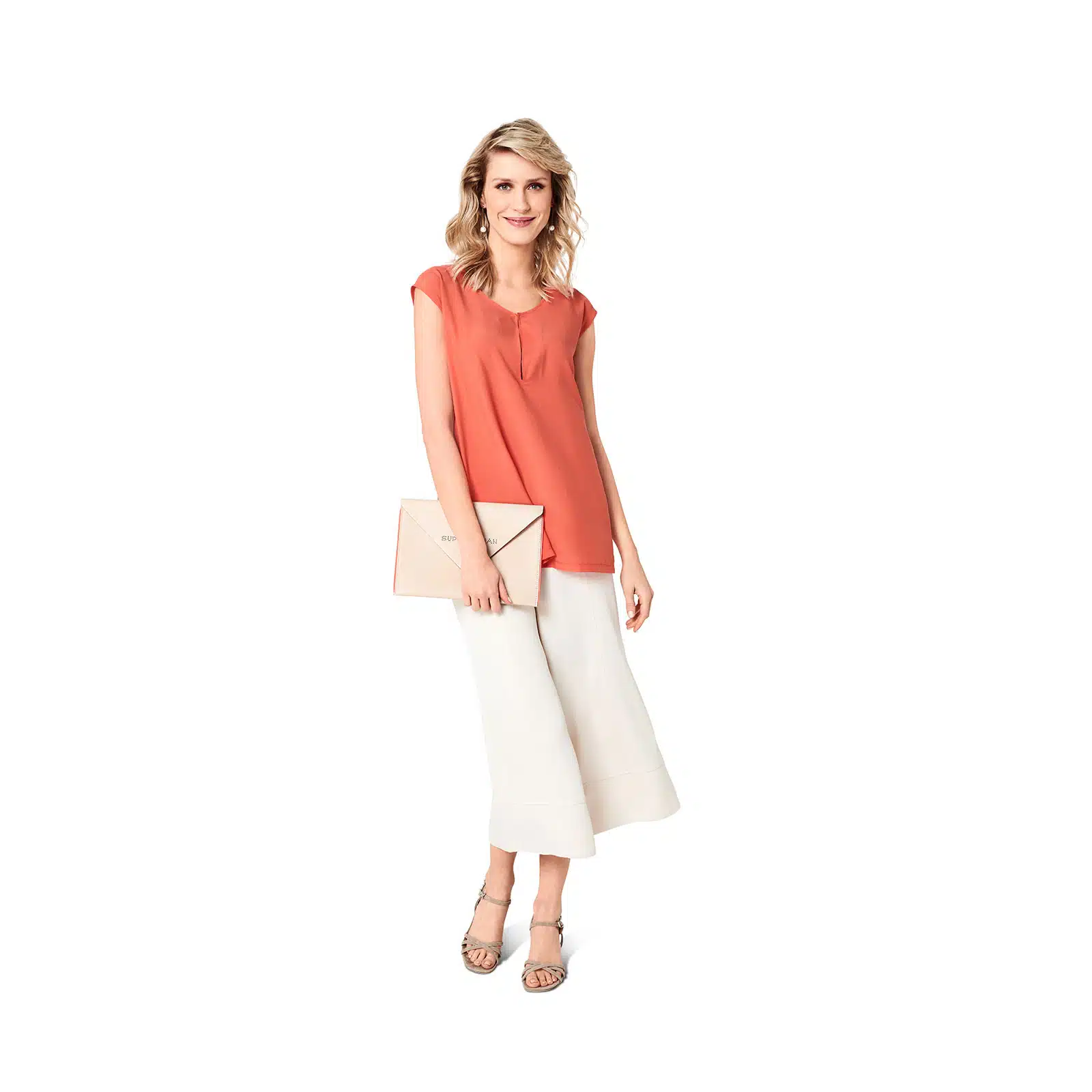 Burda Rood 6126 - Blouse in Variaties