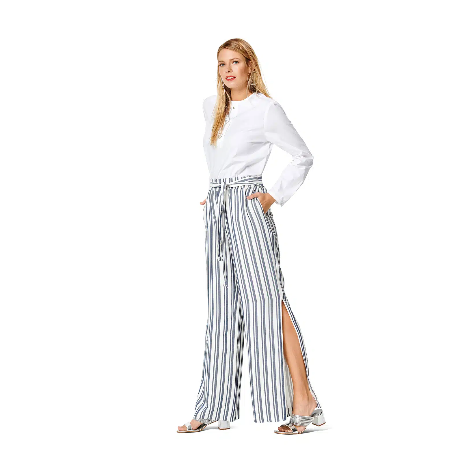 Burda Groen 6199 - Broek in Variaties