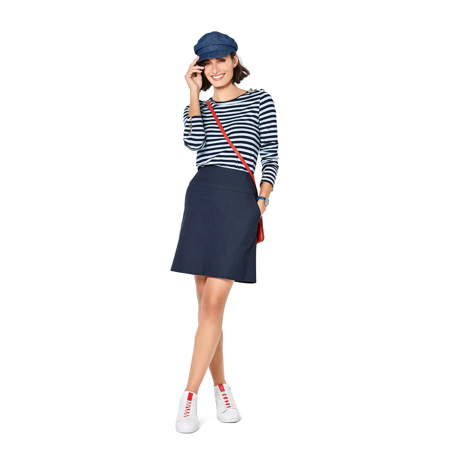 Burda Groen 6235 - Rok in Variaties