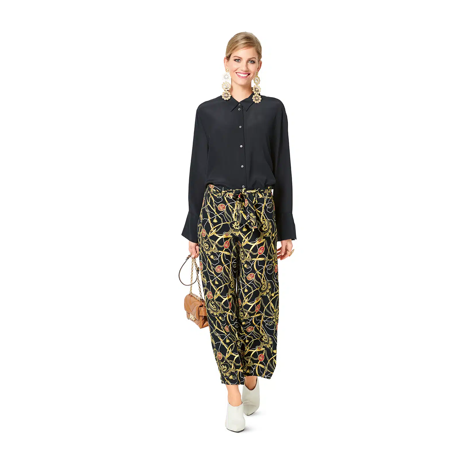 Burda Groen 6250 - Broek in Variaties