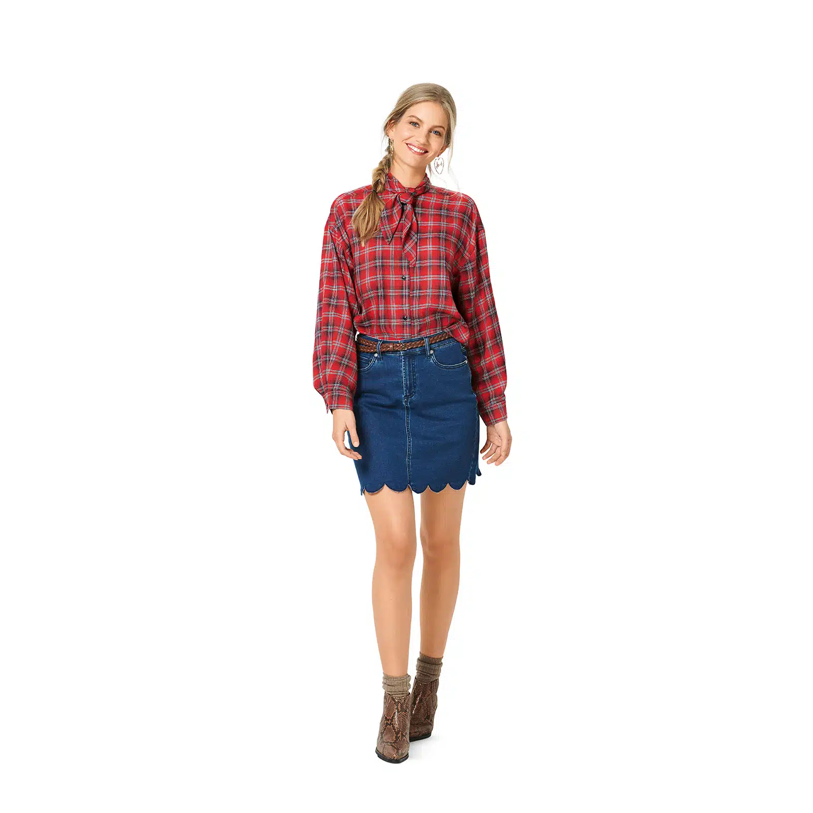 Burda Groen 6263 - Blouse in Variaties