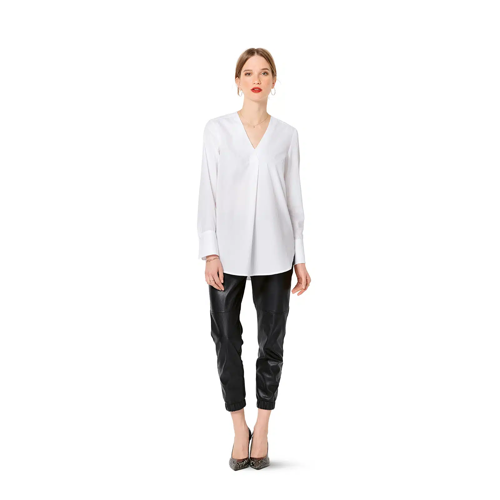 Burda Groen 6278 - Blouse in Variaties