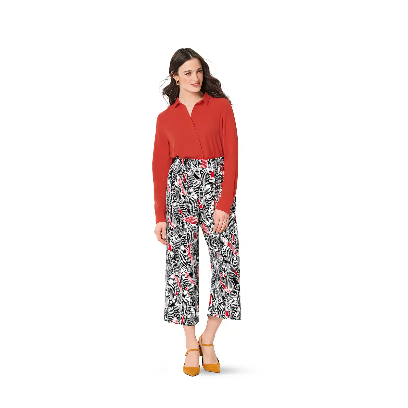 Burda Groen 6283 - Broek in Variaties