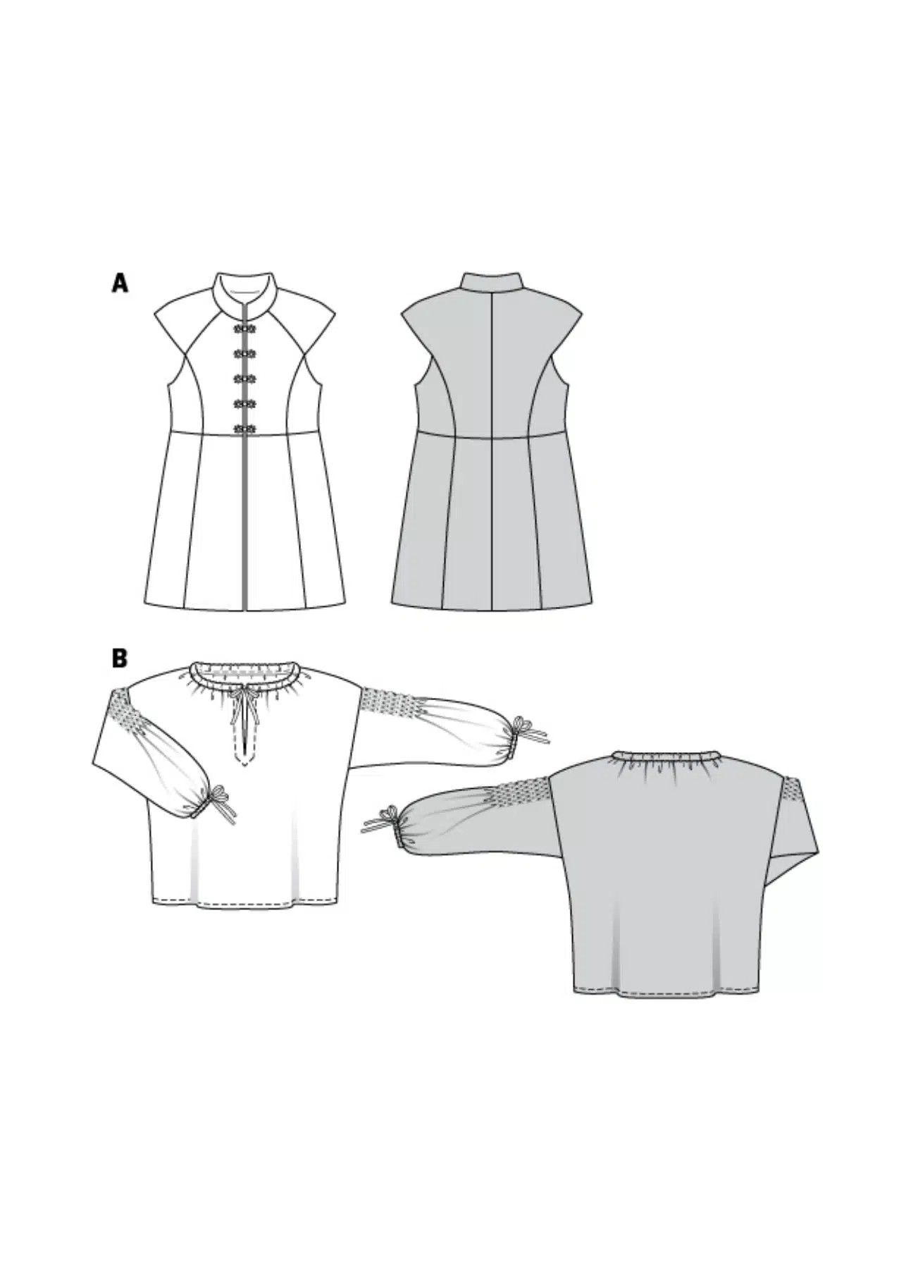 Burda Couture 6399 - Historisch Kostuum