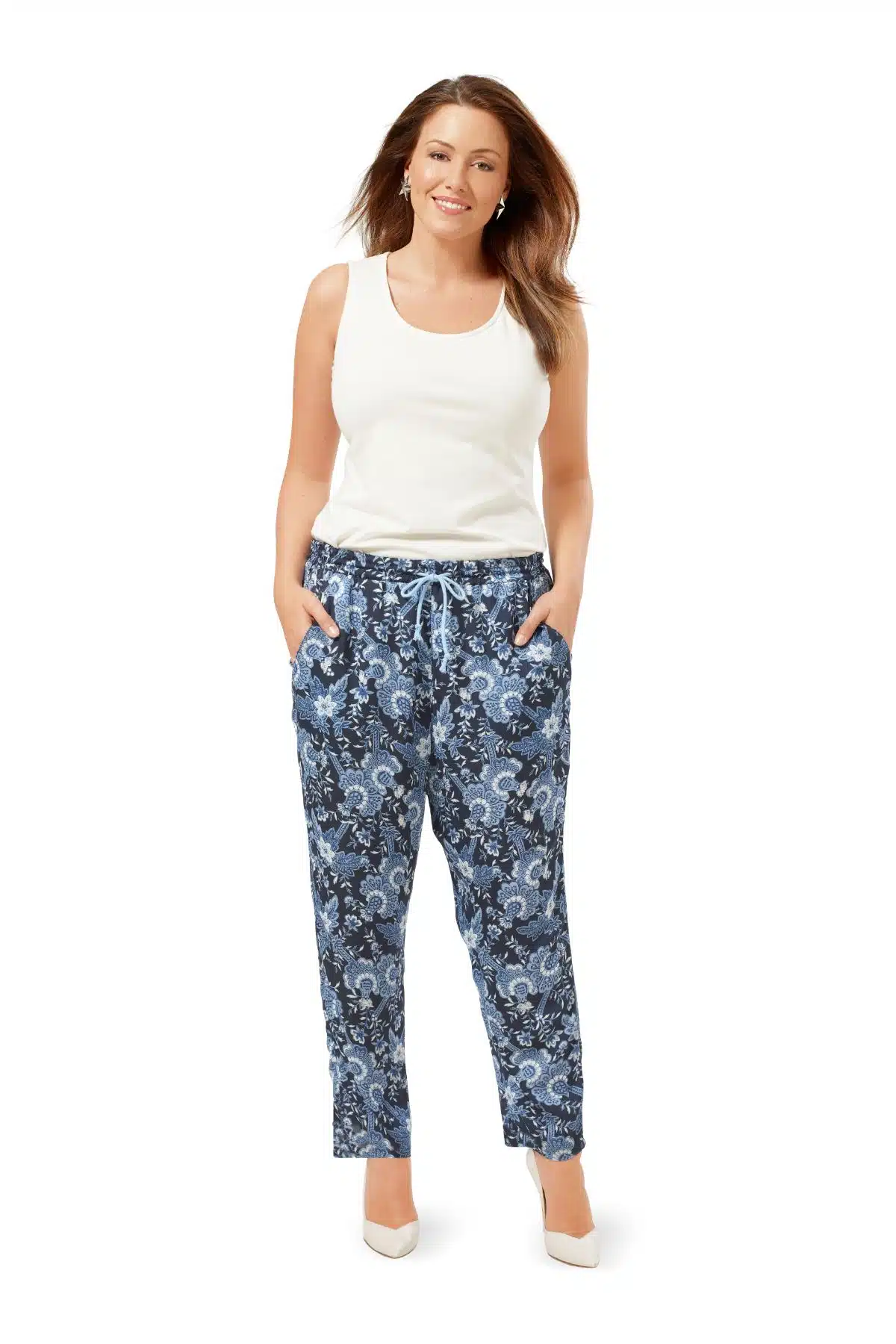 Burda Groen 6678 - Broek in variaties