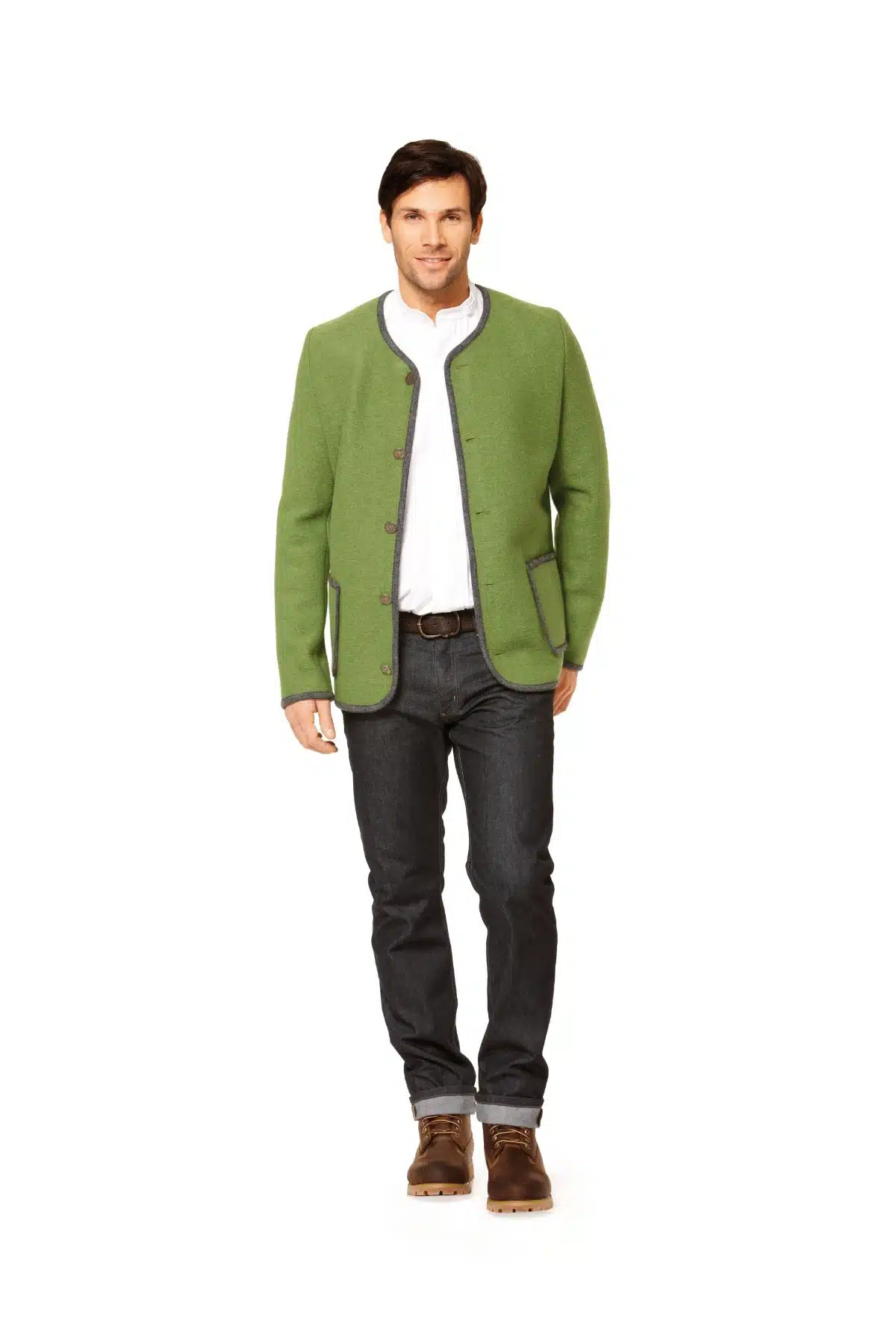 Burda Geel 7291 - Tiroler vest in variaties