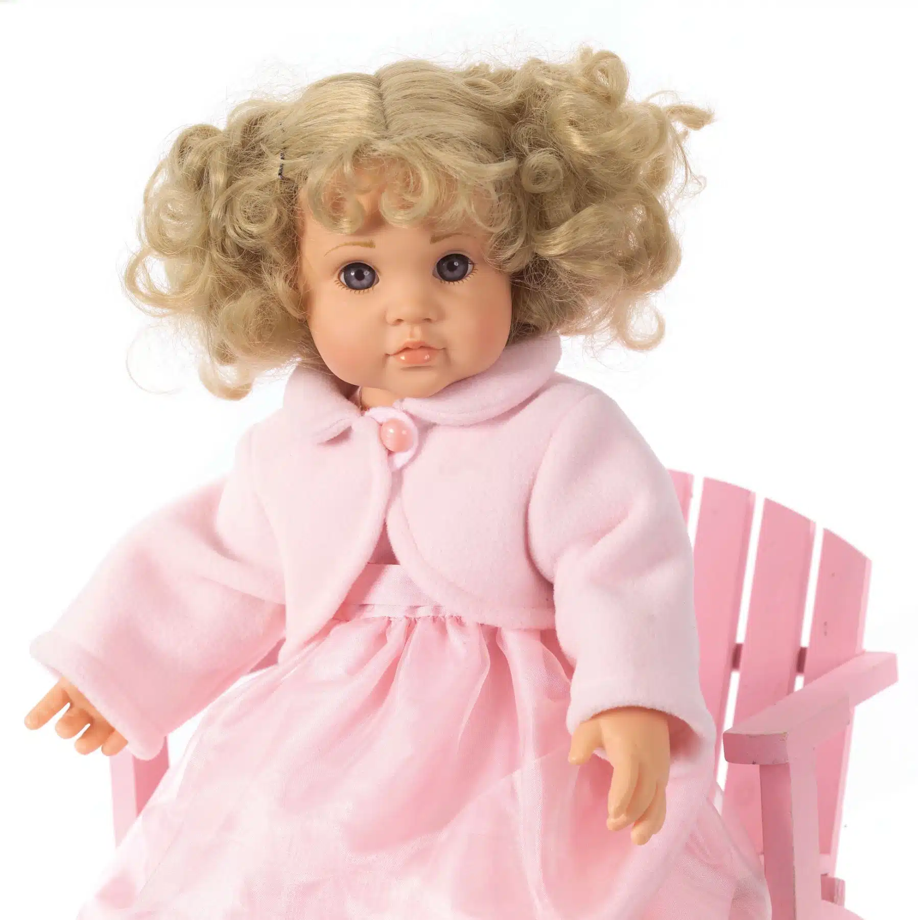 Burda Geel 7753 - Poppenkleertjes in variaties