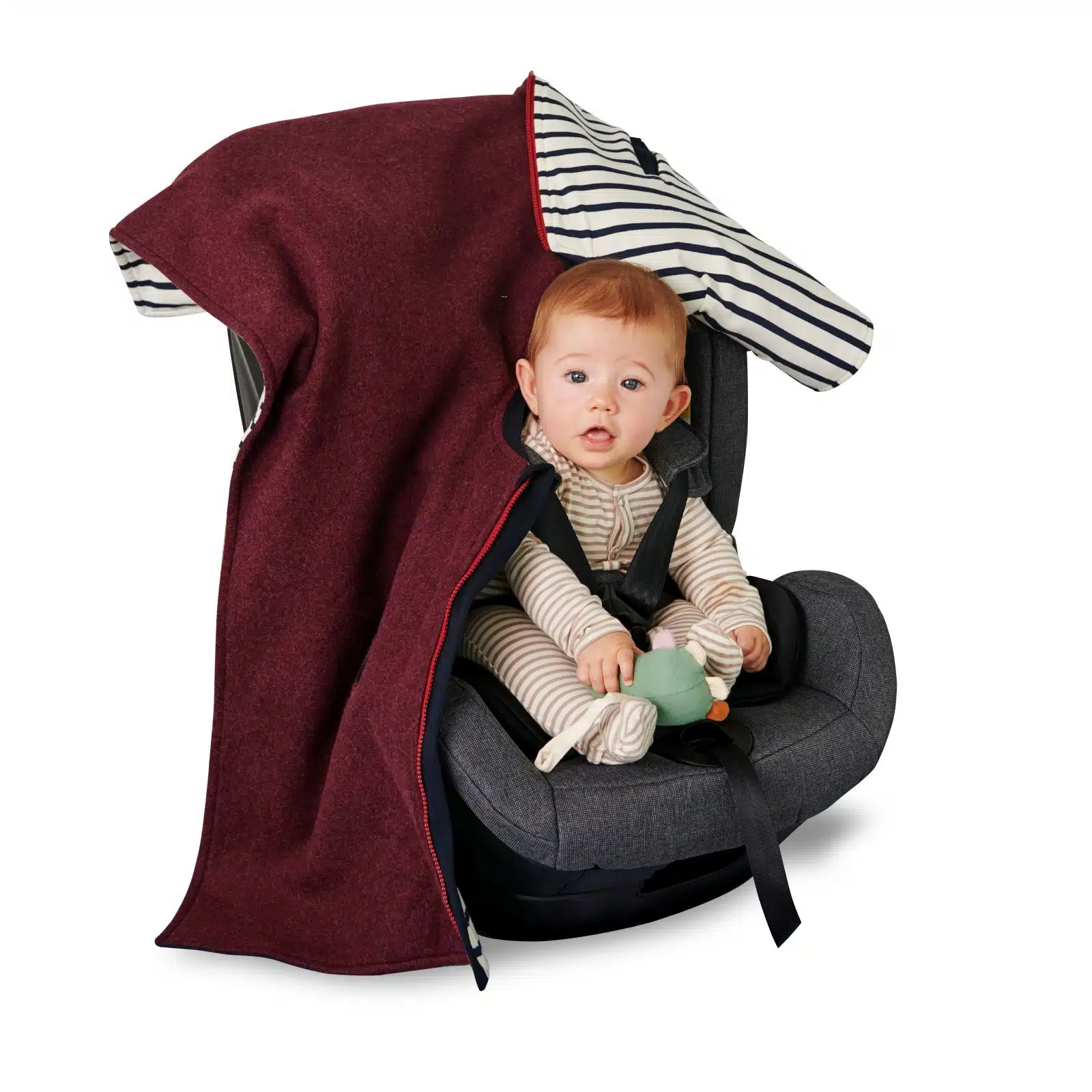 Burda Geel 9233 - Baby Auto Set