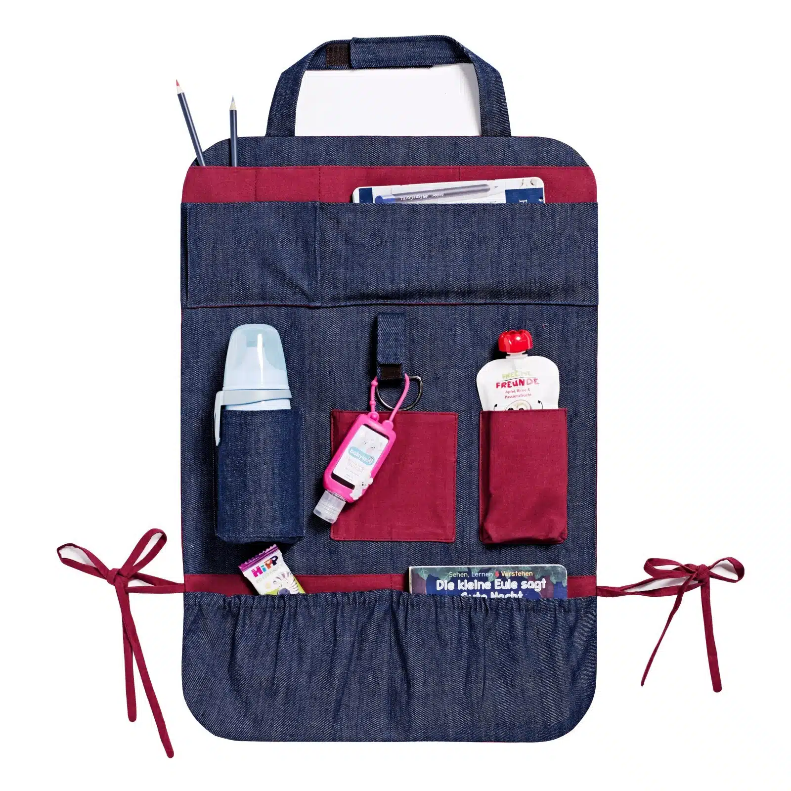 Burda Geel 9233 - Baby Auto Set