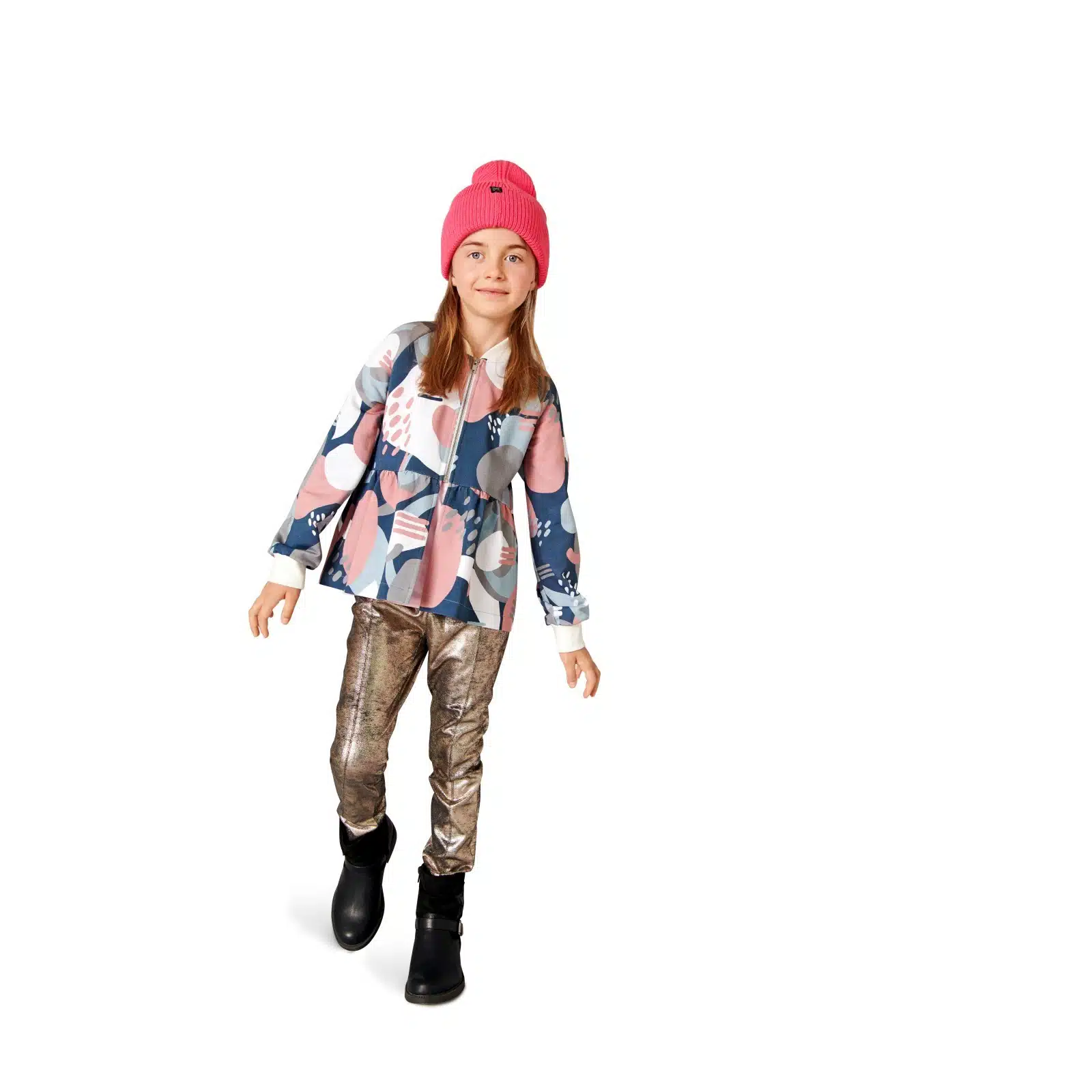 Burda Groen 9237 - Vest in Variaties