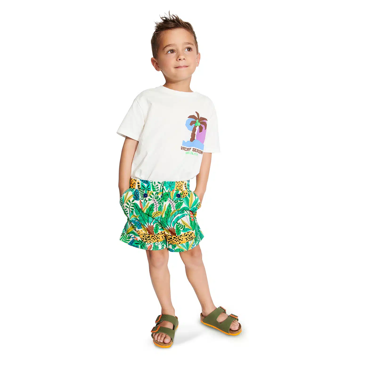 Burda Groen 9243 - Broek in Variaties