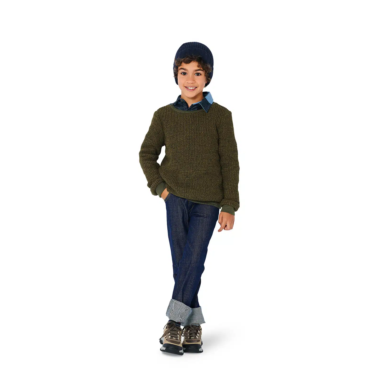 Burda Geel 9251 - Trui en Broek