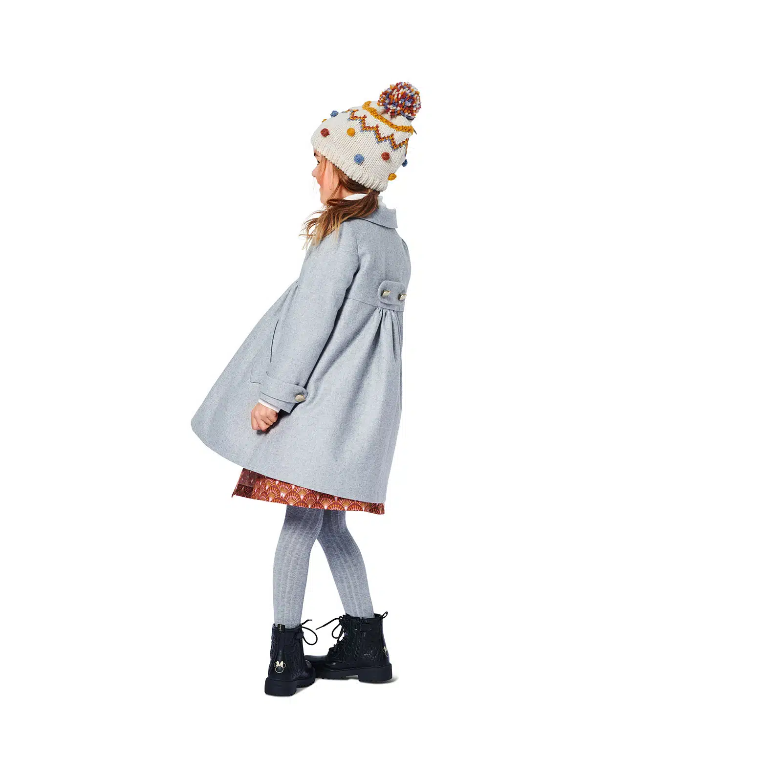 Burda Geel 9268 - Mantel en Jas