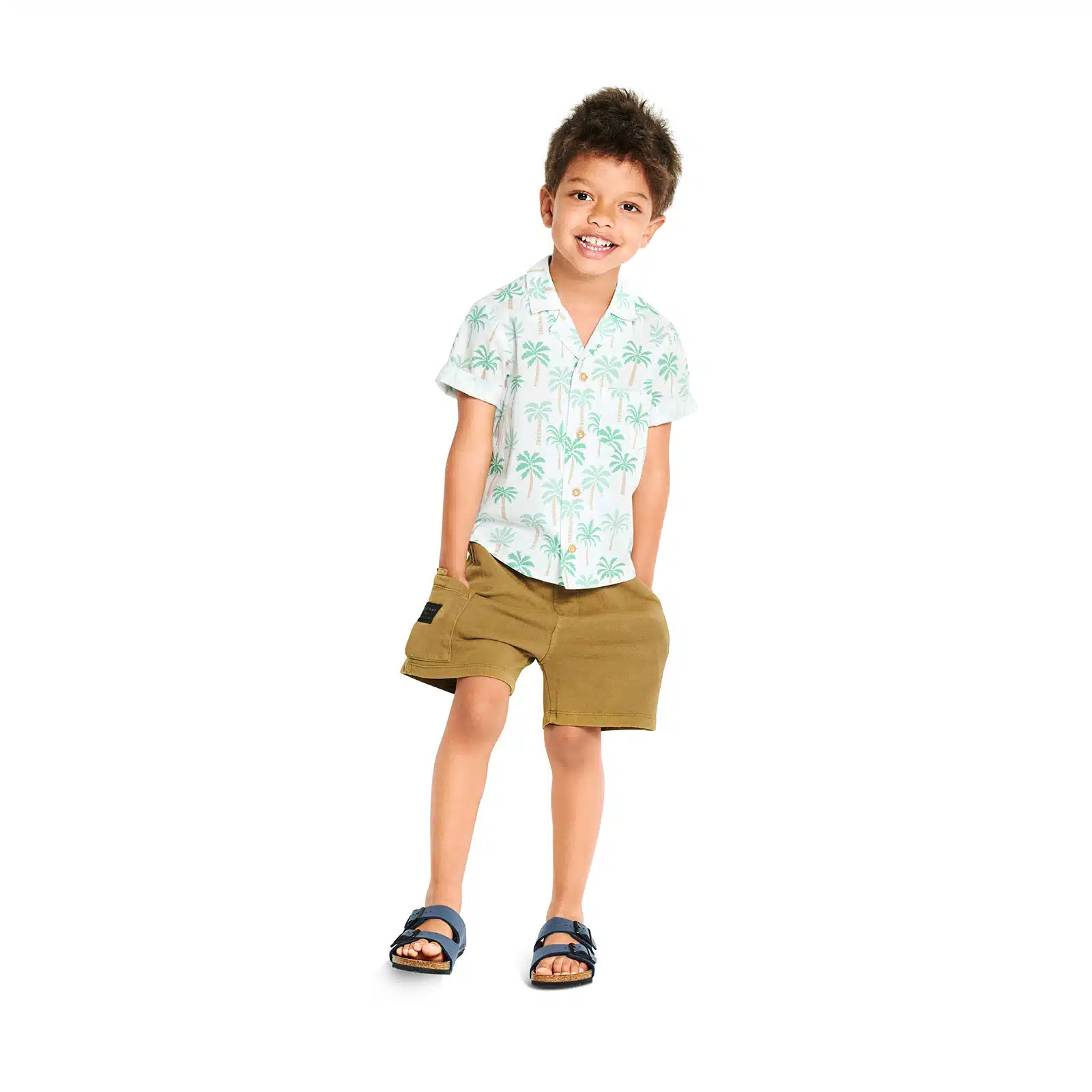 Burda Groen 9285 - Blouse en Broek