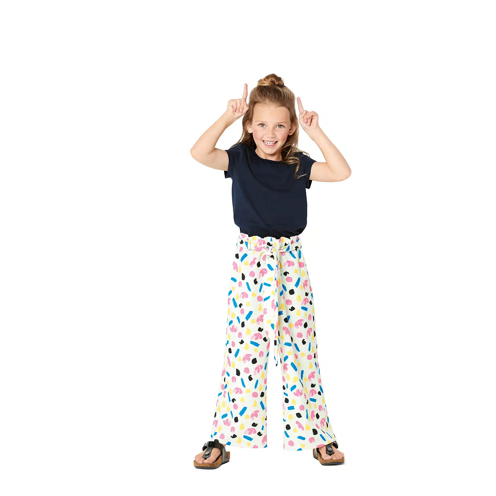 Burda Groen 9302 - Broek in Variaties