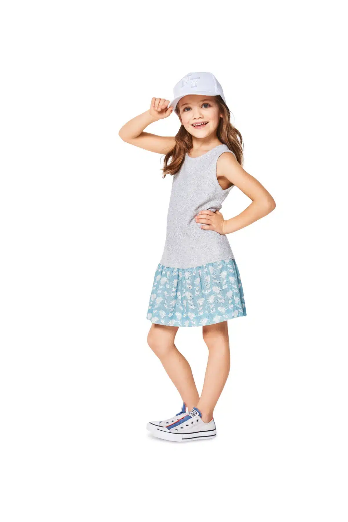 Burda Geel 9341 - Jurk in variaties