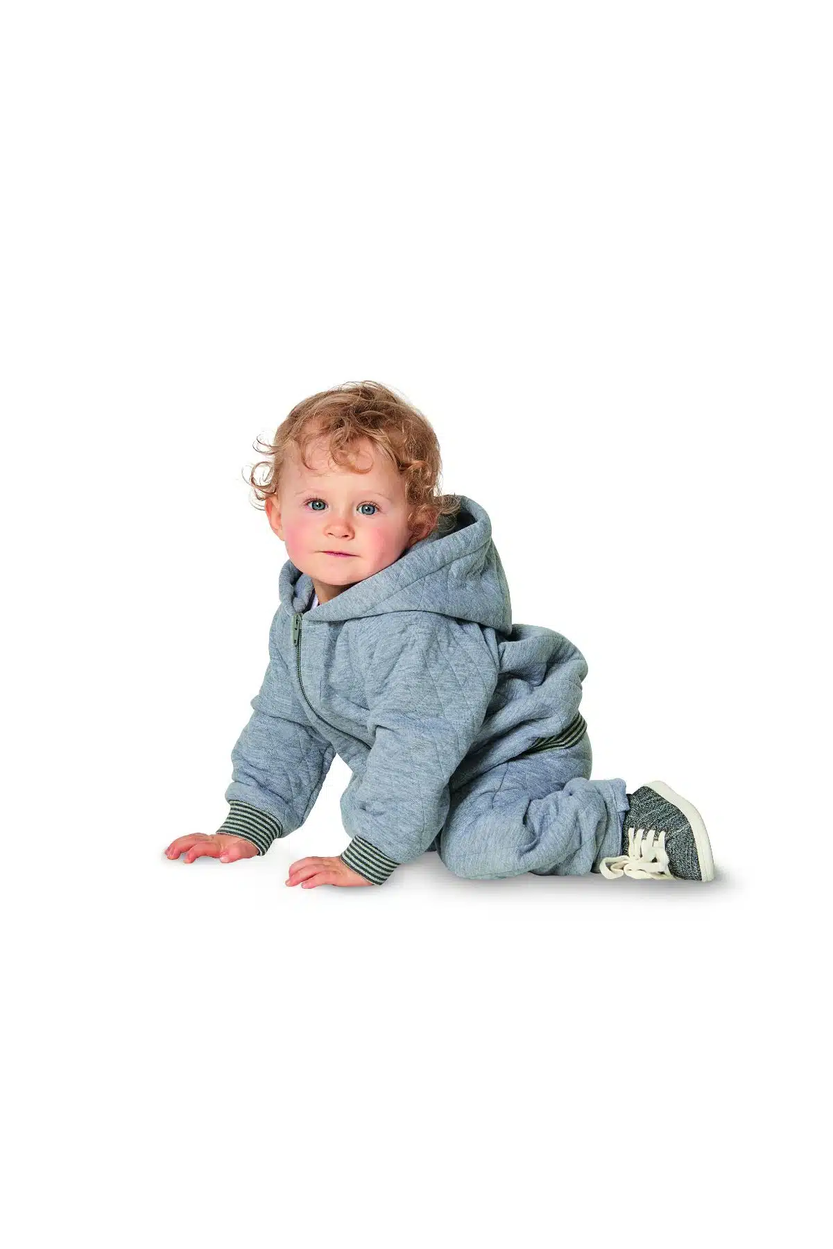 Burda Geel 9349 - Jasje en broekje
