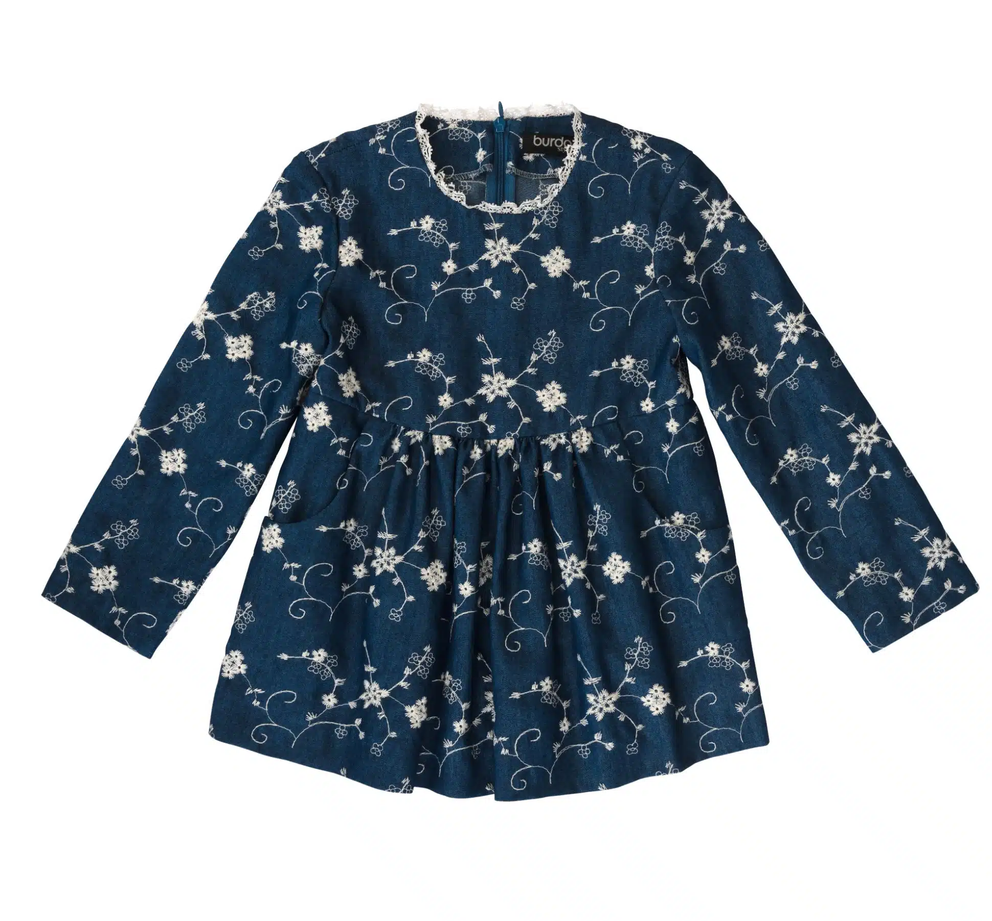 Burda Geel 9350 - Blouse en jurk