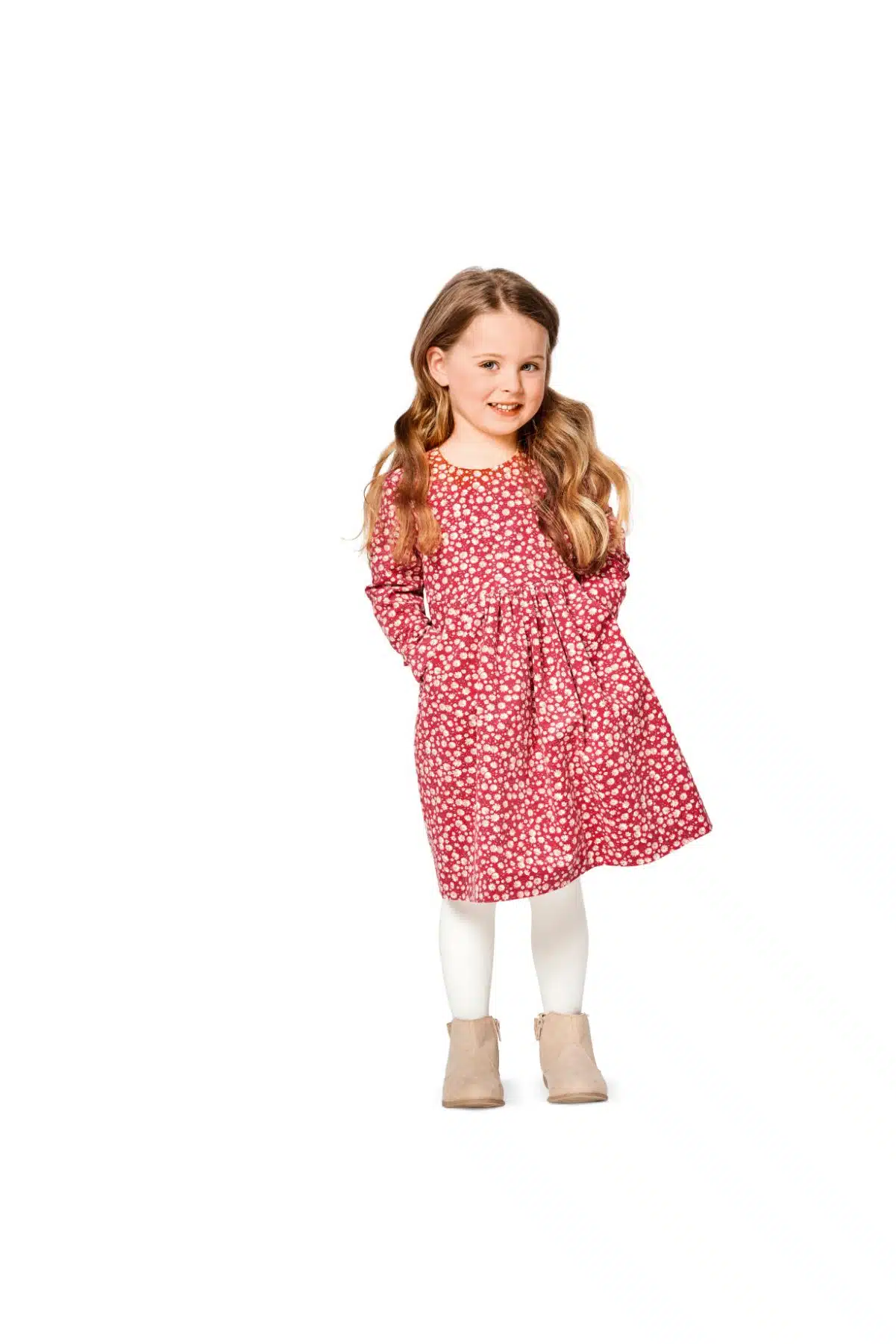 Burda Geel 9350 - Blouse en jurk