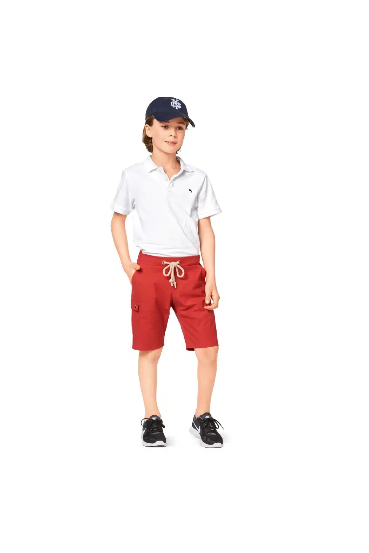 Burda Groen 9354 - Broek in variaties