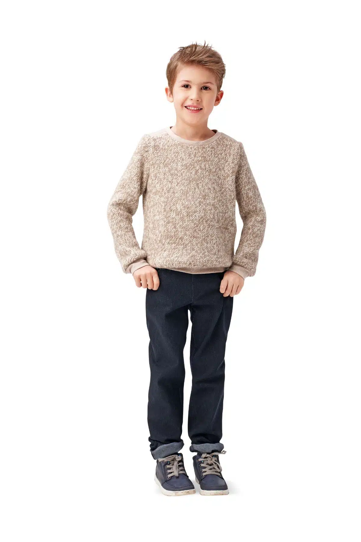 Burda Groen 9407 - Sweater in variaties