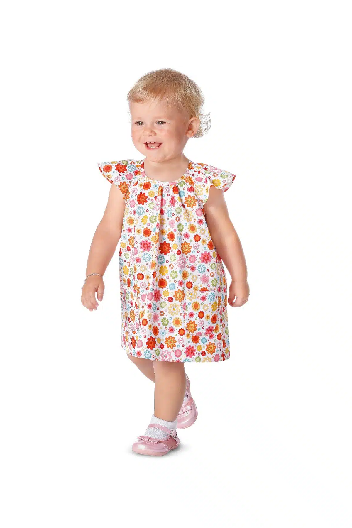 Burda Geel 9435 - Combinatie: jurk, broekpak en shirt met broek